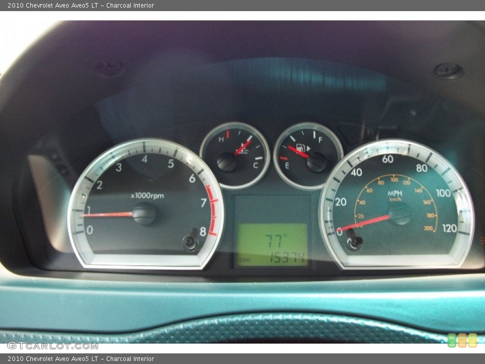 Charcoal Interior Gauges for the 2010 Chevrolet Aveo Aveo5 LT #68343190