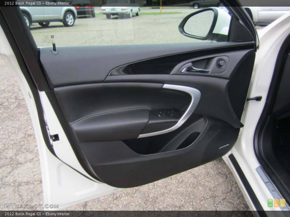 Ebony Interior Door Panel for the 2012 Buick Regal GS #68344066