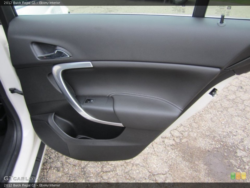 Ebony Interior Door Panel for the 2012 Buick Regal GS #68344171