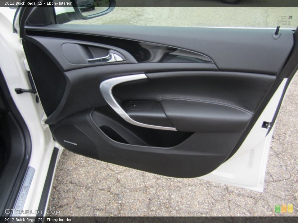 Ebony Interior Door Panel for the 2012 Buick Regal GS #68344180
