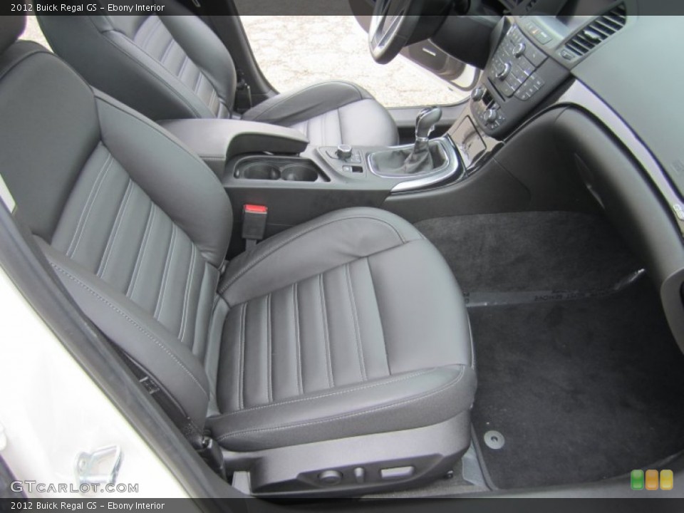 Ebony Interior Photo for the 2012 Buick Regal GS #68344189