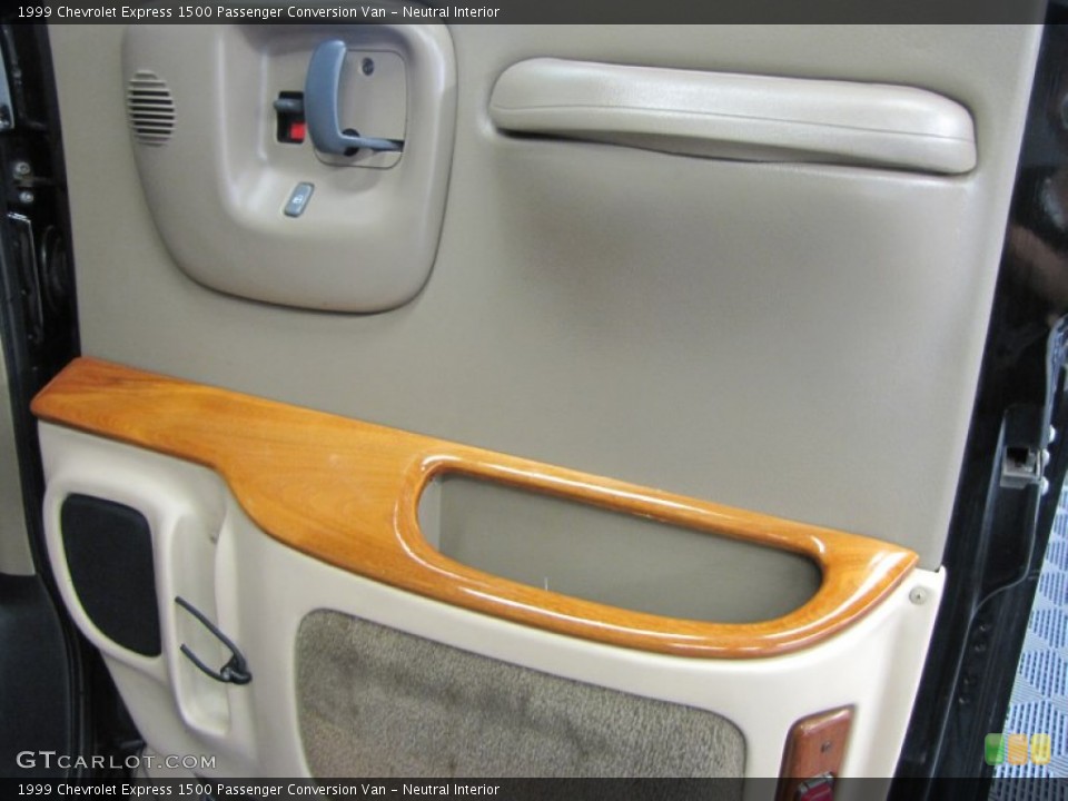Neutral Interior Door Panel for the 1999 Chevrolet Express 1500 Passenger Conversion Van #68345443
