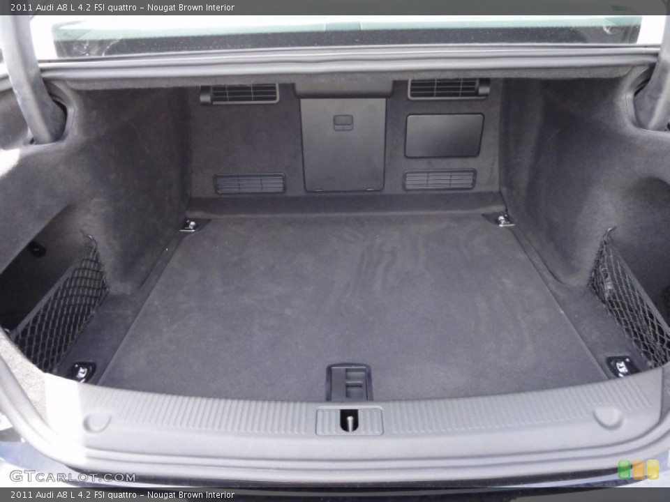 Nougat Brown Interior Trunk for the 2011 Audi A8 L 4.2 FSI quattro #68348239