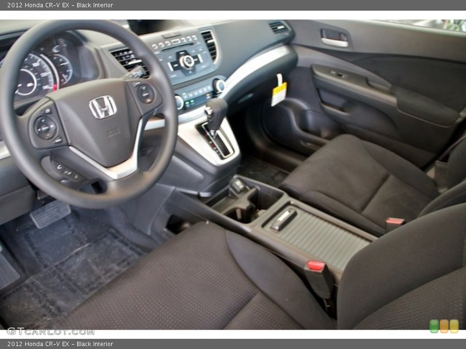 Black Interior Prime Interior for the 2012 Honda CR-V EX #68350300
