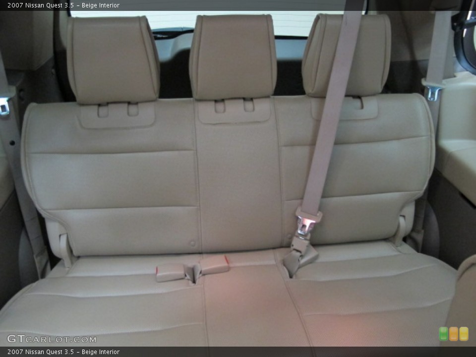Beige Interior Photo for the 2007 Nissan Quest 3.5 #68351737