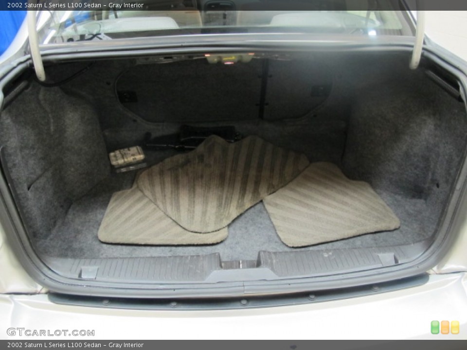 Gray Interior Trunk for the 2002 Saturn L Series L100 Sedan #68352049
