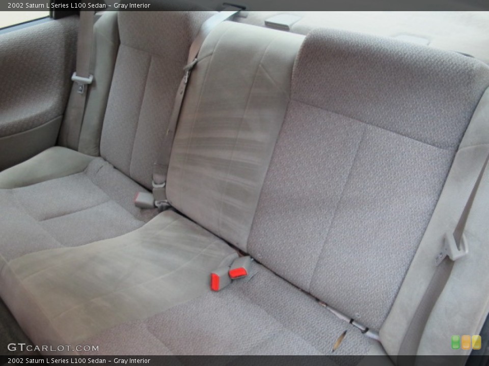 Gray Interior Rear Seat for the 2002 Saturn L Series L100 Sedan #68352133
