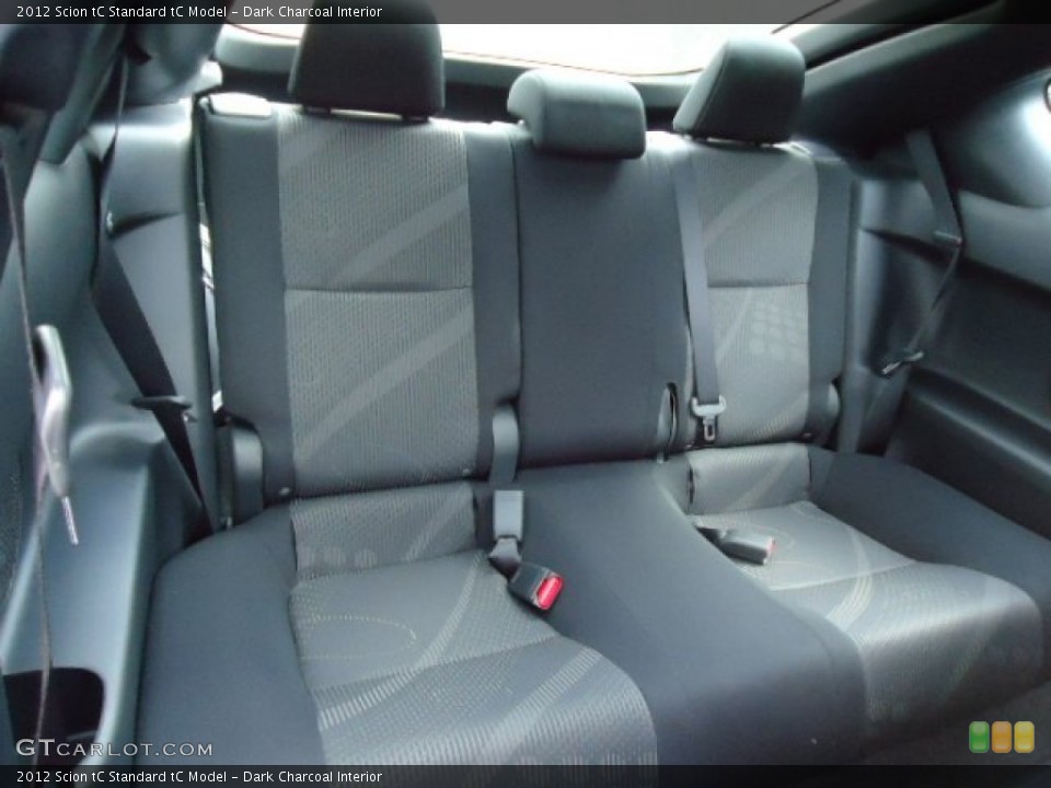 Dark Charcoal Interior Rear Seat for the 2012 Scion tC  #68352178