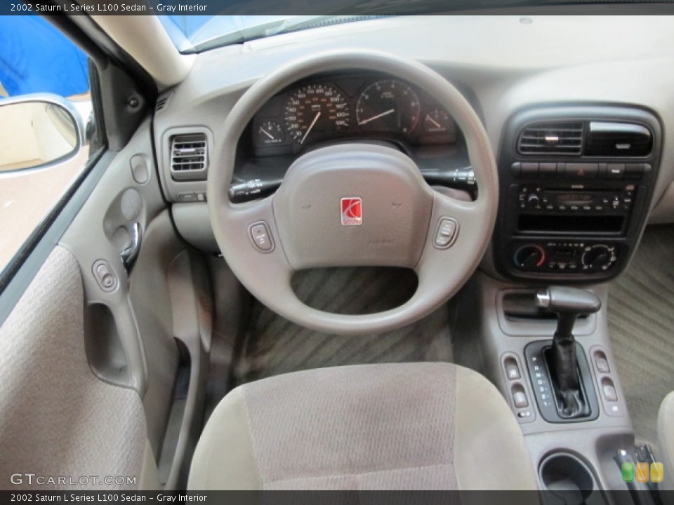 Gray Interior Dashboard for the 2002 Saturn L Series L100 Sedan #68352184