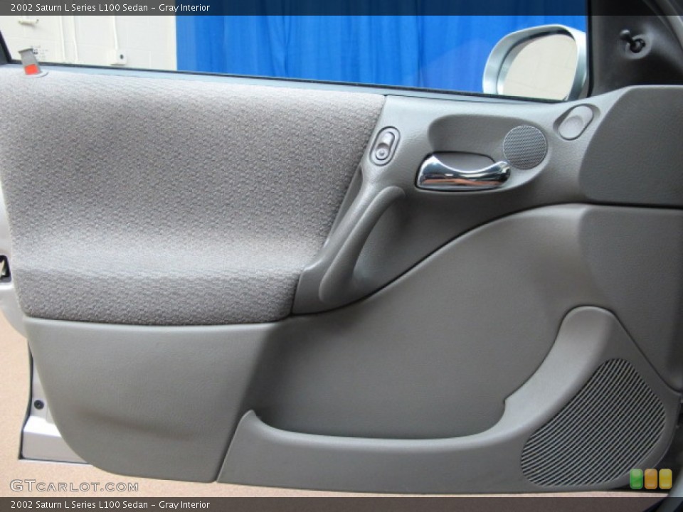 Gray Interior Door Panel for the 2002 Saturn L Series L100 Sedan #68352295