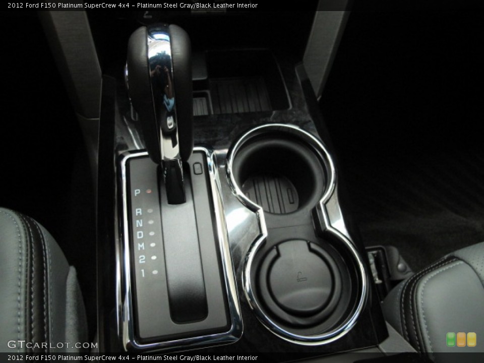 Platinum Steel Gray/Black Leather Interior Transmission for the 2012 Ford F150 Platinum SuperCrew 4x4 #68353768