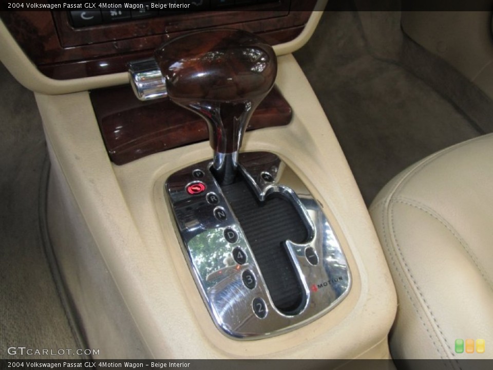 Beige Interior Transmission for the 2004 Volkswagen Passat GLX 4Motion Wagon #68360601