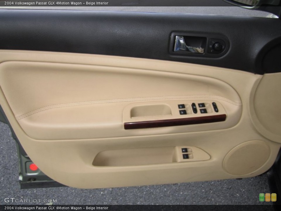 Beige Interior Door Panel for the 2004 Volkswagen Passat GLX 4Motion Wagon #68360613
