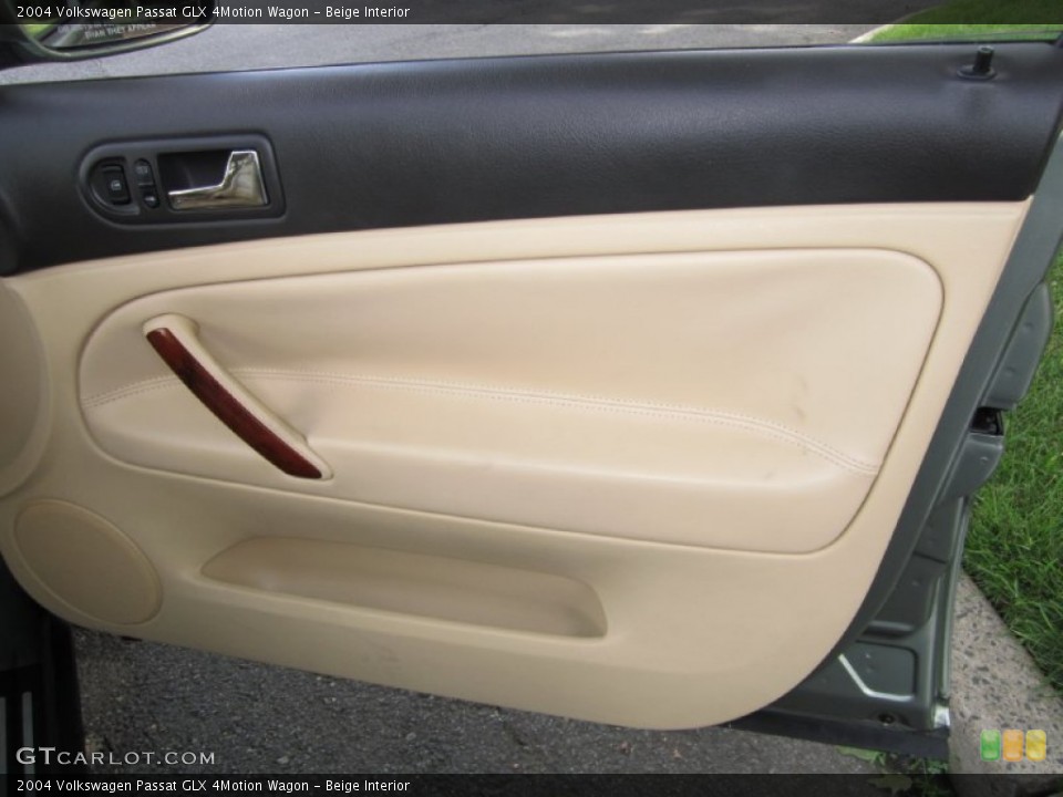 Beige Interior Door Panel for the 2004 Volkswagen Passat GLX 4Motion Wagon #68360616