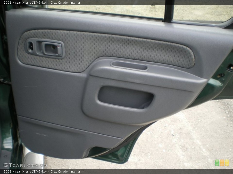 Gray Celadon Interior Door Panel for the 2002 Nissan Xterra SE V6 4x4 #68362468