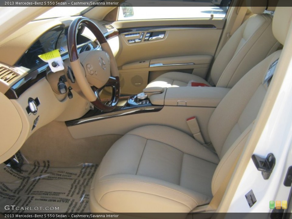Cashmere/Savanna Interior Photo for the 2013 Mercedes-Benz S 550 Sedan #68365150