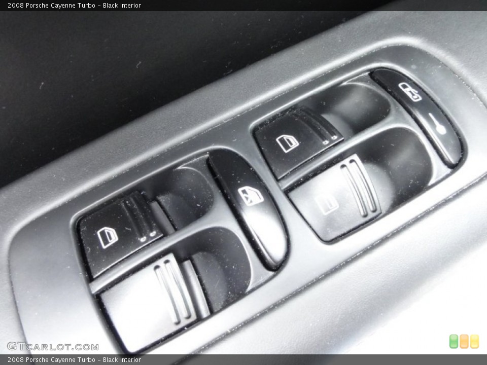 Black Interior Controls for the 2008 Porsche Cayenne Turbo #68365600