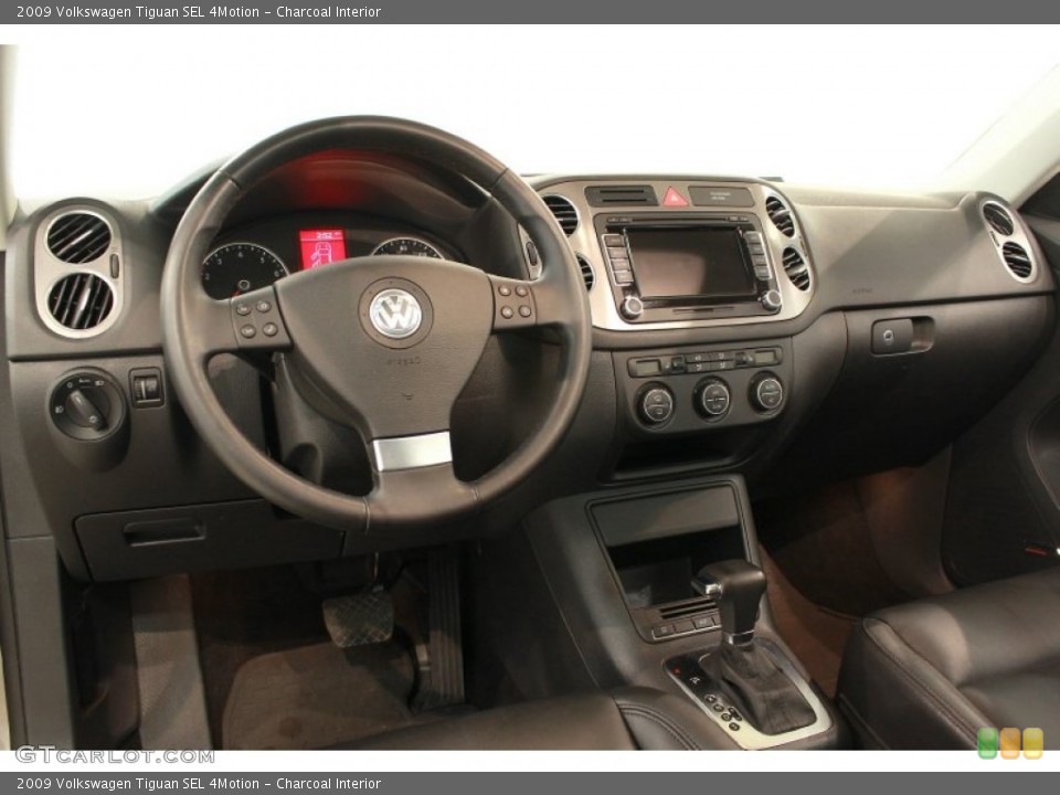 Charcoal 2009 Volkswagen Tiguan Interiors