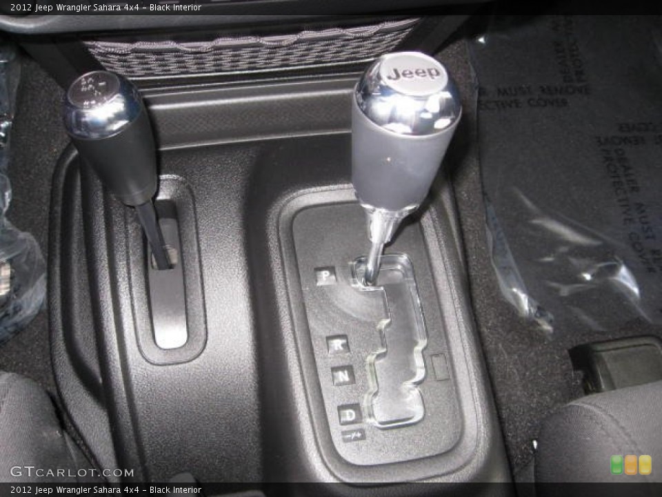 Black Interior Transmission for the 2012 Jeep Wrangler Sahara 4x4 #68370465