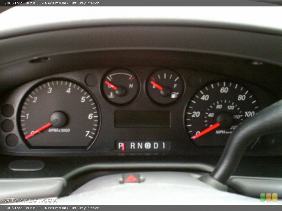 Medium/Dark Flint Grey Interior Gauges for the 2006 Ford Taurus SE #68371302