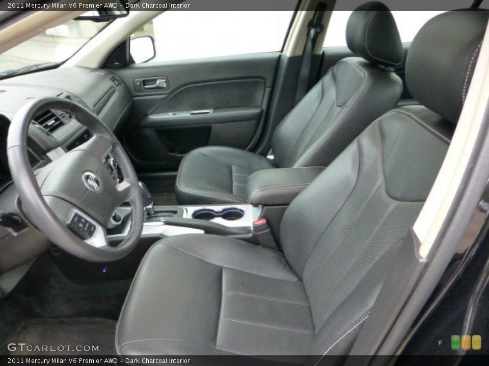 Dark Charcoal Interior Photo for the 2011 Mercury Milan V6 Premier AWD #68372085