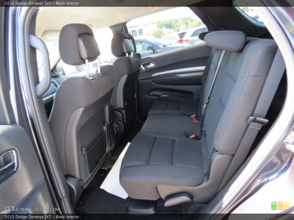 Black Interior Rear Seat for the 2013 Dodge Durango SXT #68372990