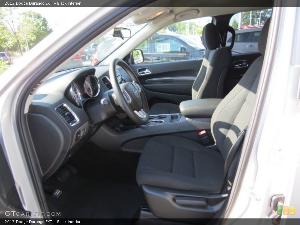 Black Interior Photo for the 2013 Dodge Durango SXT #68373087