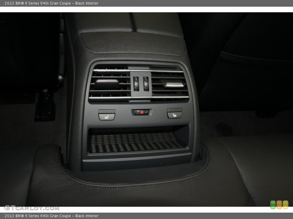 Black Interior Controls for the 2013 BMW 6 Series 640i Gran Coupe #68375310