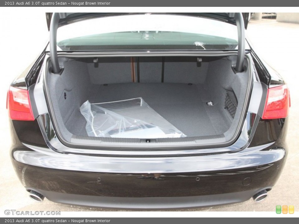 Nougat Brown Interior Trunk for the 2013 Audi A6 3.0T quattro Sedan #68377140