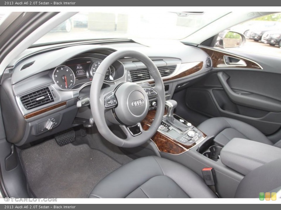 Black Interior Prime Interior for the 2013 Audi A6 2.0T Sedan #68377563