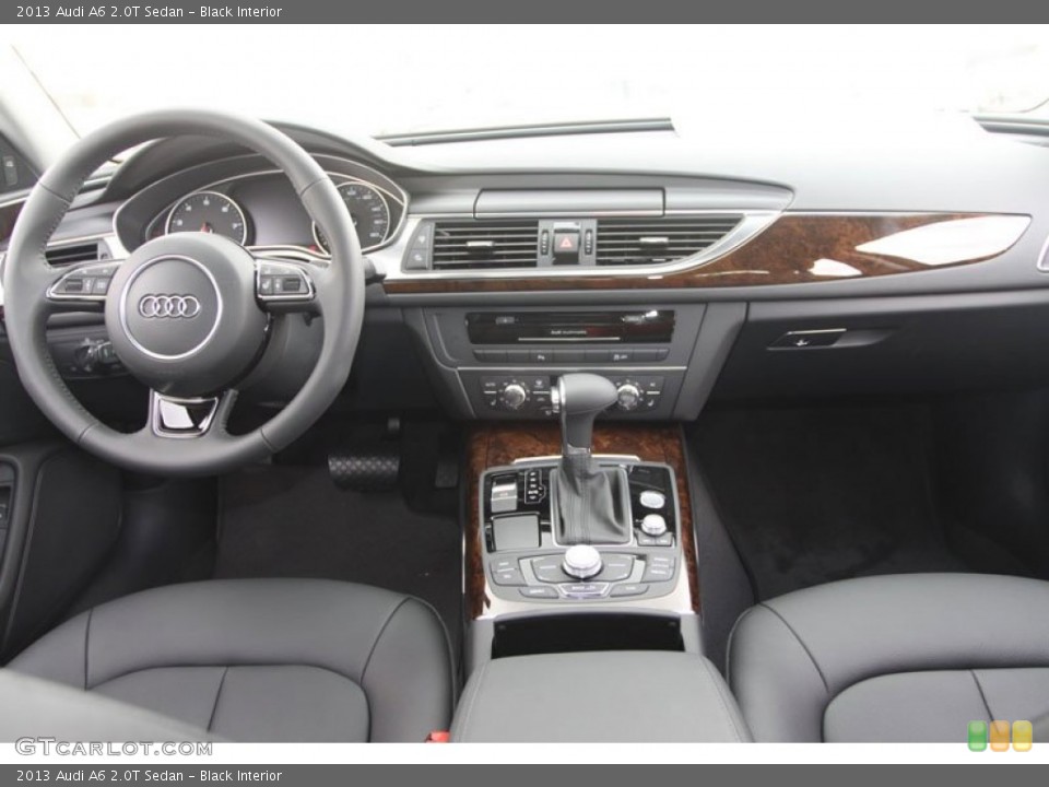 Black Interior Dashboard for the 2013 Audi A6 2.0T Sedan #68377602