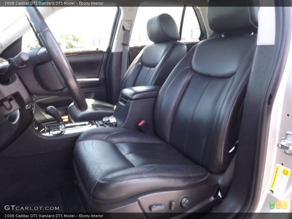 Ebony Interior Front Seat for the 2008 Cadillac DTS  #68377881