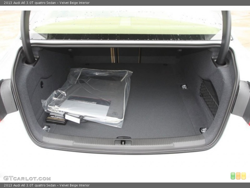 Velvet Beige Interior Trunk for the 2013 Audi A6 3.0T quattro Sedan #68378211