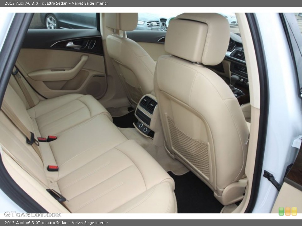 Velvet Beige Interior Photo for the 2013 Audi A6 3.0T quattro Sedan #68378220
