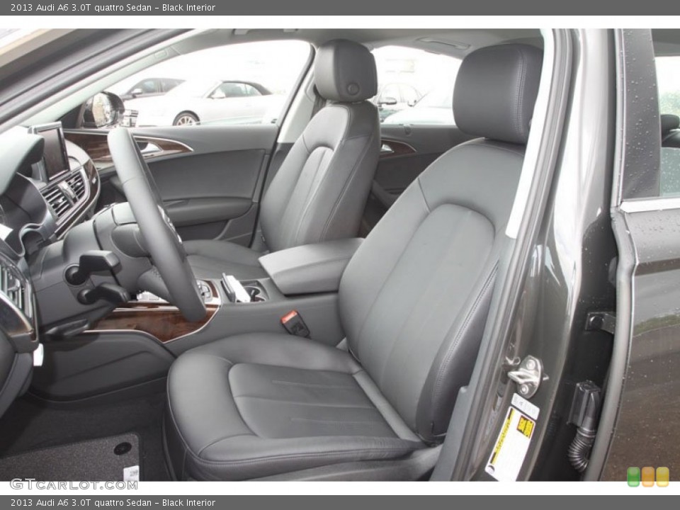 Black Interior Photo for the 2013 Audi A6 3.0T quattro Sedan #68378388