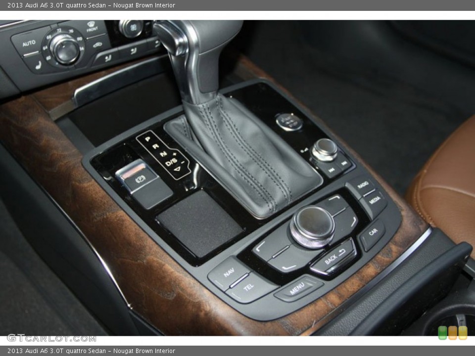 Nougat Brown Interior Transmission for the 2013 Audi A6 3.0T quattro Sedan #68378688