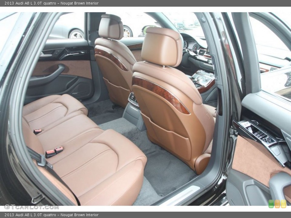 Nougat Brown Interior Photo for the 2013 Audi A8 L 3.0T quattro #68379270