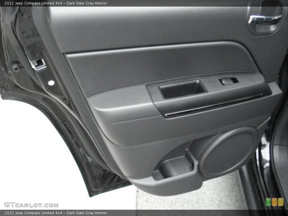 Dark Slate Gray Interior Door Panel for the 2012 Jeep Compass Limited 4x4 #68379456