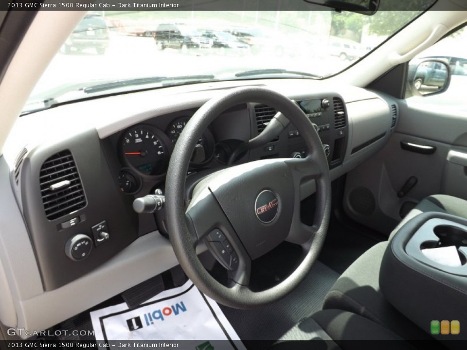 Dark Titanium Interior Photo for the 2013 GMC Sierra 1500 Regular Cab #68379510
