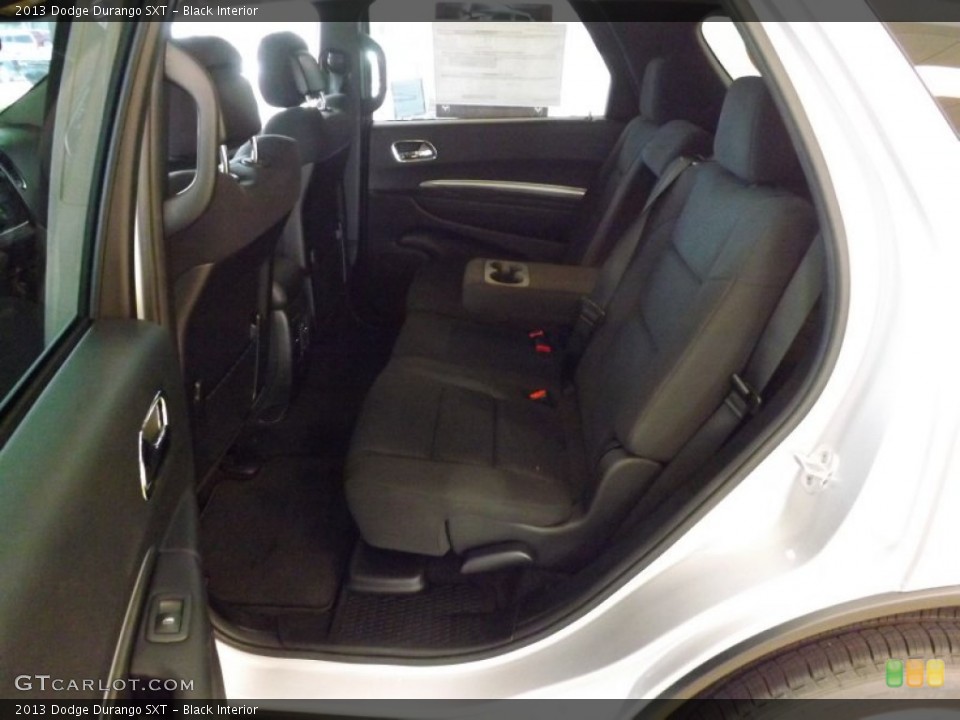 Black Interior Rear Seat for the 2013 Dodge Durango SXT #68379918