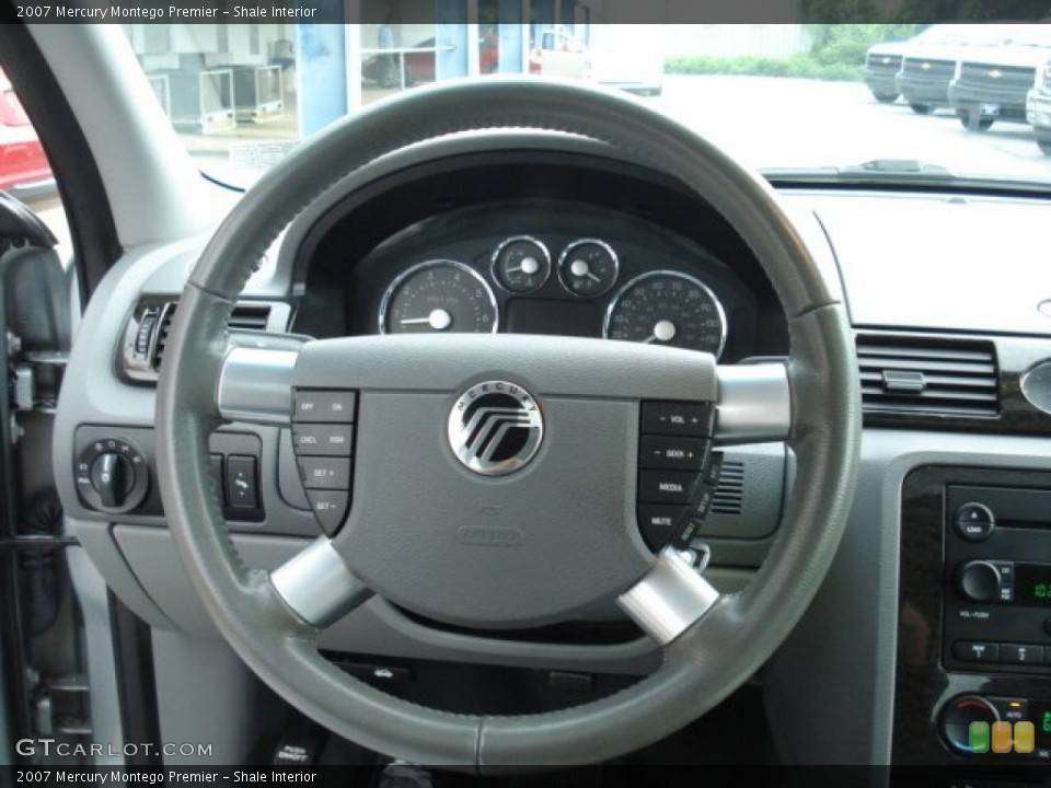 Shale Interior Steering Wheel for the 2007 Mercury Montego Premier #68380032