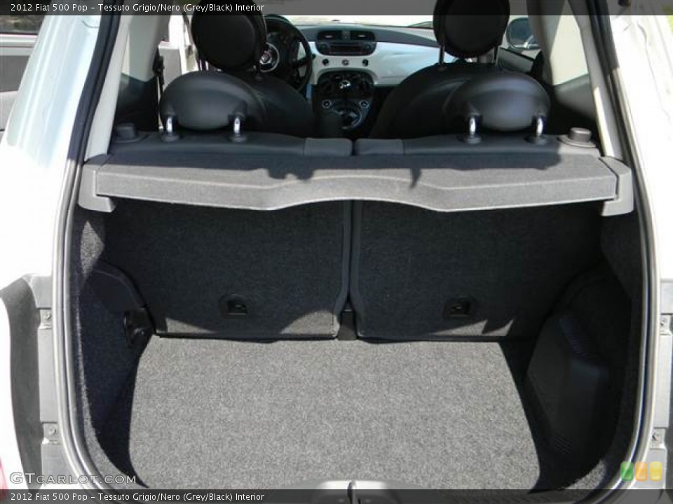 Tessuto Grigio/Nero (Grey/Black) Interior Trunk for the 2012 Fiat 500 Pop #68380065