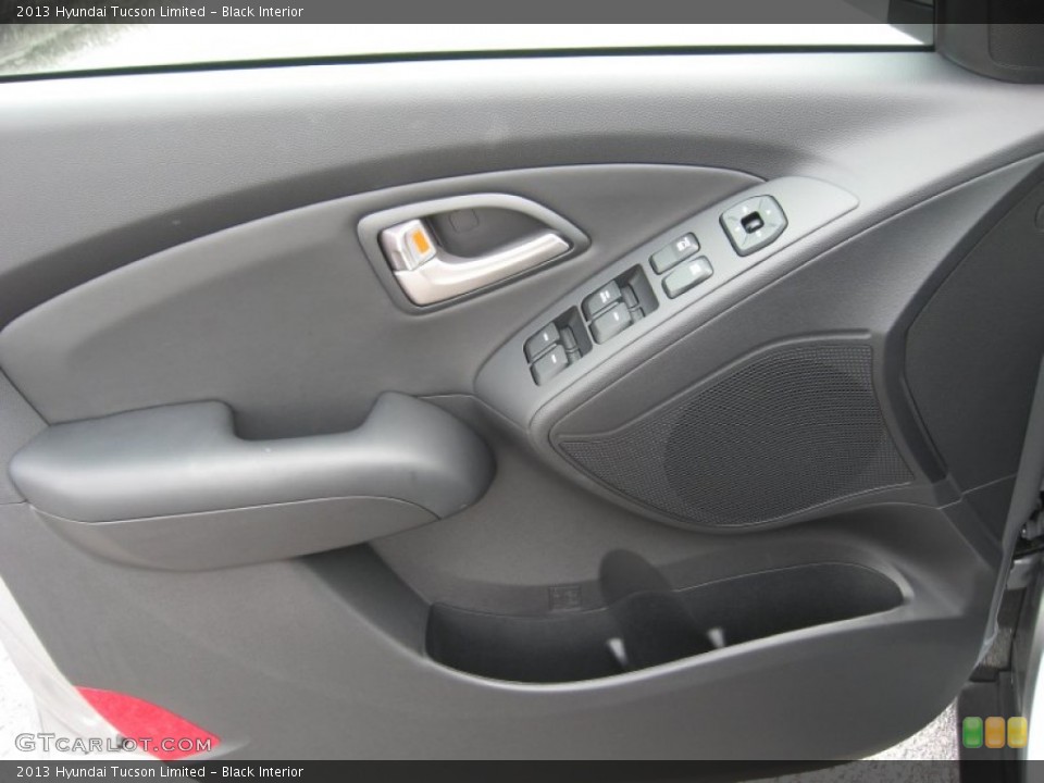 Black Interior Door Panel for the 2013 Hyundai Tucson Limited #68385441