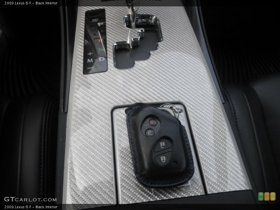 Black Interior Controls for the 2009 Lexus IS F #68386074