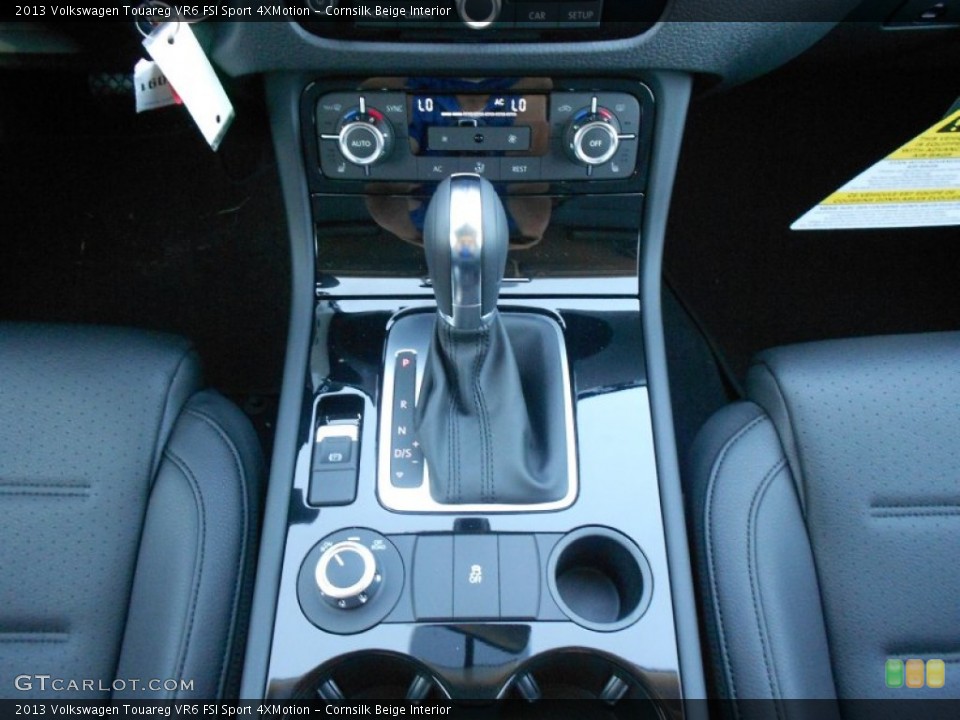 Cornsilk Beige Interior Transmission for the 2013 Volkswagen Touareg VR6 FSI Sport 4XMotion #68388102