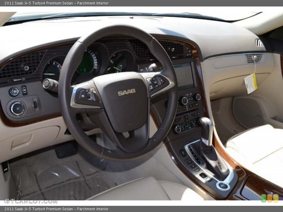 Parchment Interior Photo for the 2011 Saab 9-5 Turbo4 Premium Sedan #68388519