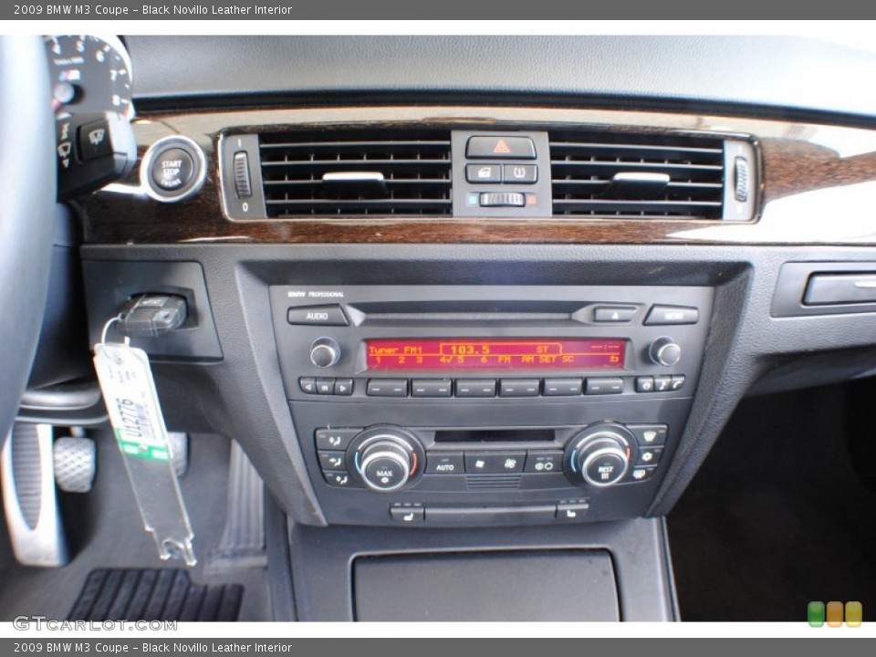 Black Novillo Leather Interior Controls for the 2009 BMW M3 Coupe #68389329