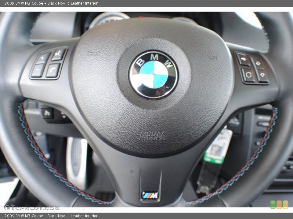Black Novillo Leather Interior Controls for the 2009 BMW M3 Coupe #68389338