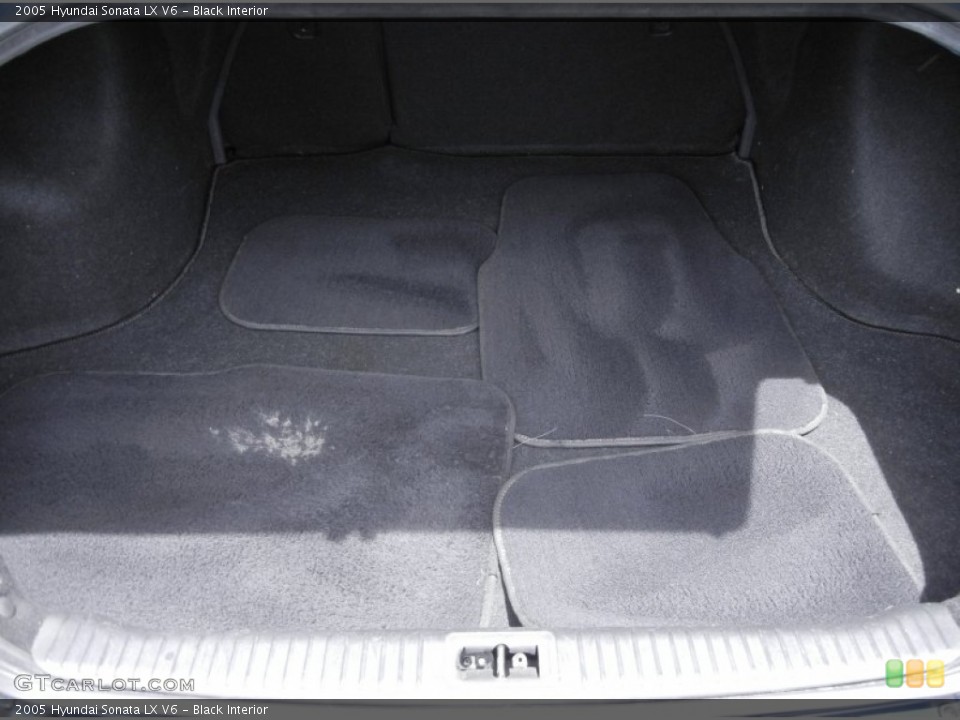 Black Interior Trunk for the 2005 Hyundai Sonata LX V6 #68391062