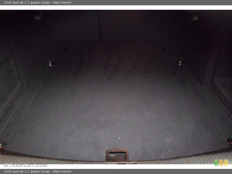 Black Interior Trunk for the 2008 Audi A6 3.2 quattro Sedan #68395944